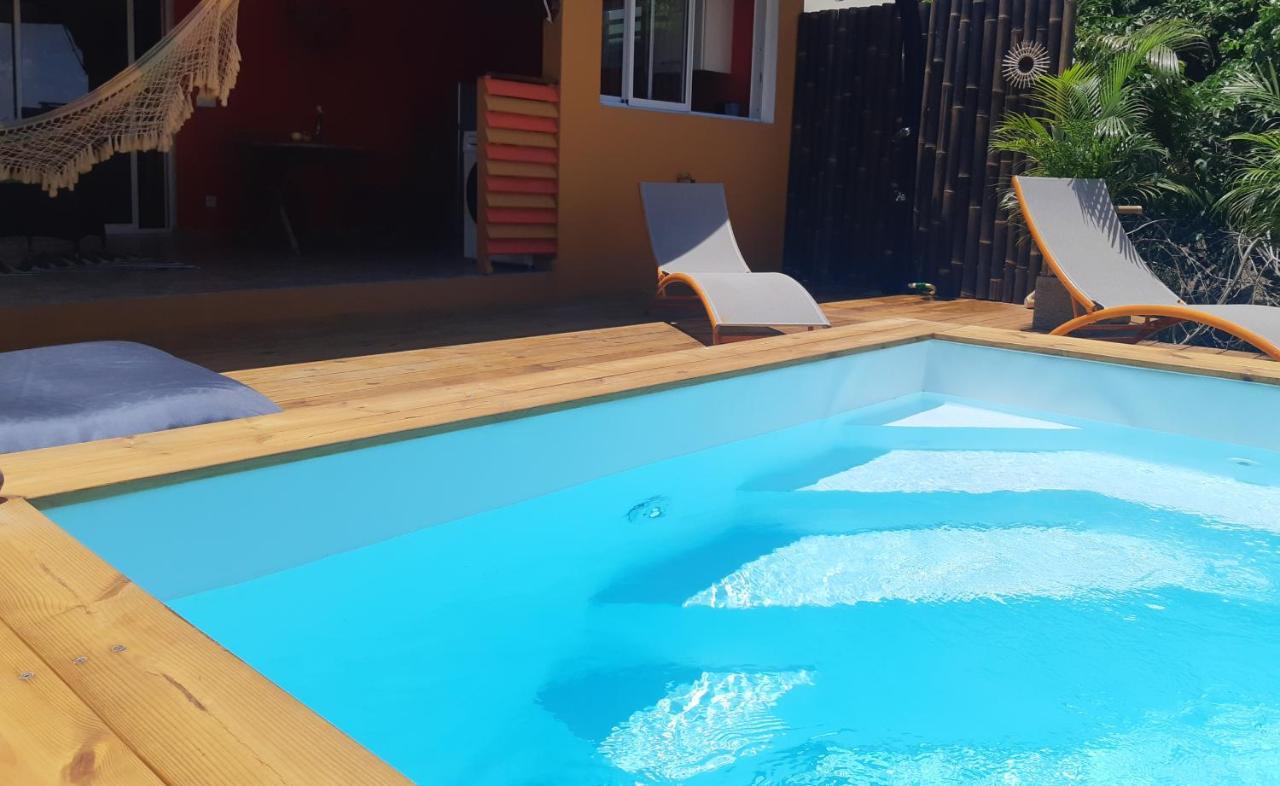 TI COIN RELAX bungalow vue mer piscine privée Saint-Francois  Extérieur photo