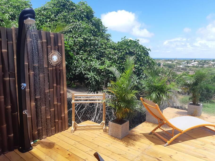 TI COIN RELAX bungalow vue mer piscine privée Saint-Francois  Extérieur photo