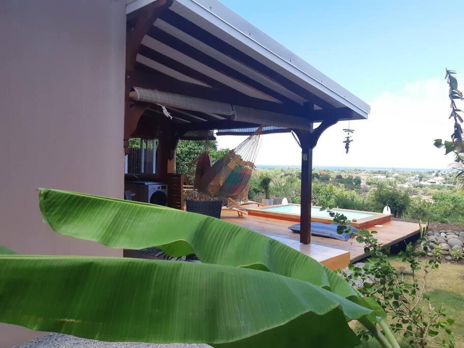 TI COIN RELAX bungalow vue mer piscine privée Saint-Francois  Extérieur photo
